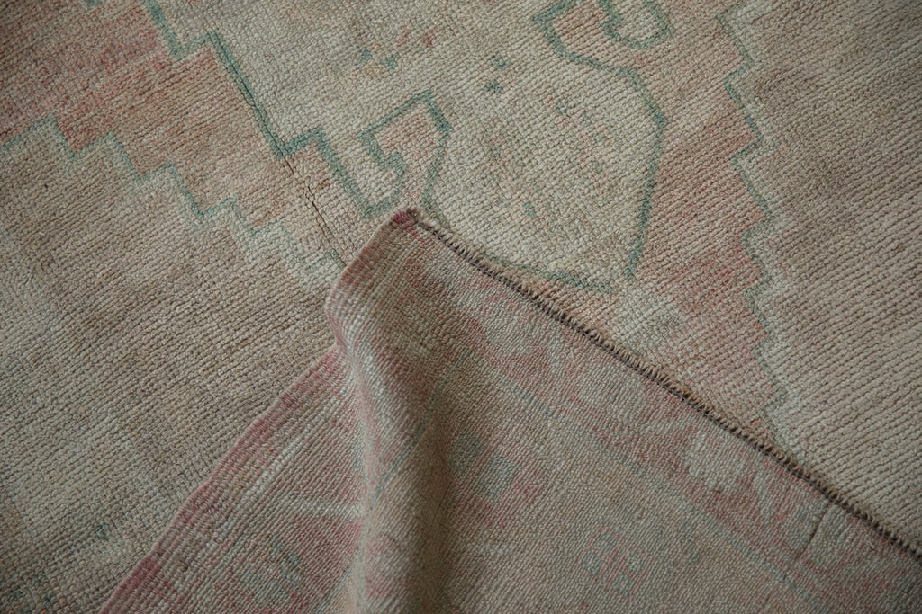 4x7.5 Vintage Distressed Oushak Rug