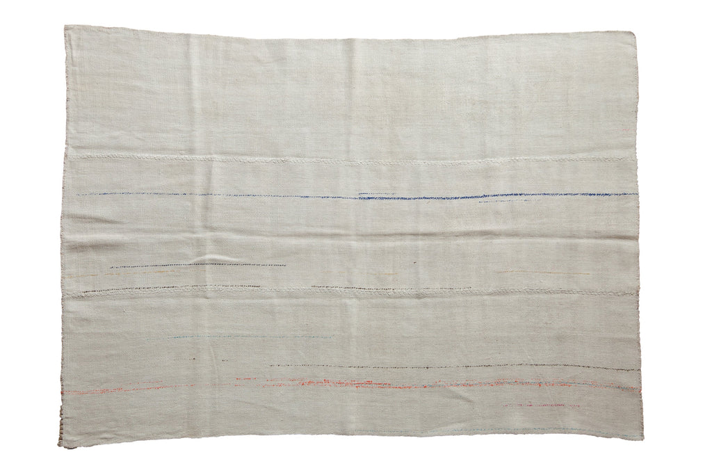 5x7 Vintage Hemp Kilim Rug