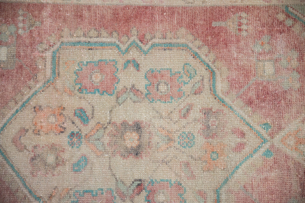 3.5x6.5 Vintage Distressed Oushak Rug