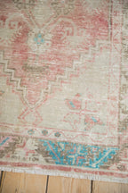 2.5x5.5 Vintage Distressed Oushak Rug Runner