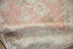 2.5x5.5 Vintage Distressed Oushak Rug Runner
