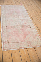 2.5x5.5 Vintage Distressed Oushak Rug Runner