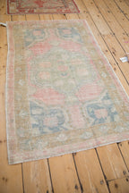 2.5x4.5 Vintage Distressed Oushak Rug