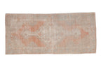 2.5x5.5 Vintage Distressed Oushak Rug Runner