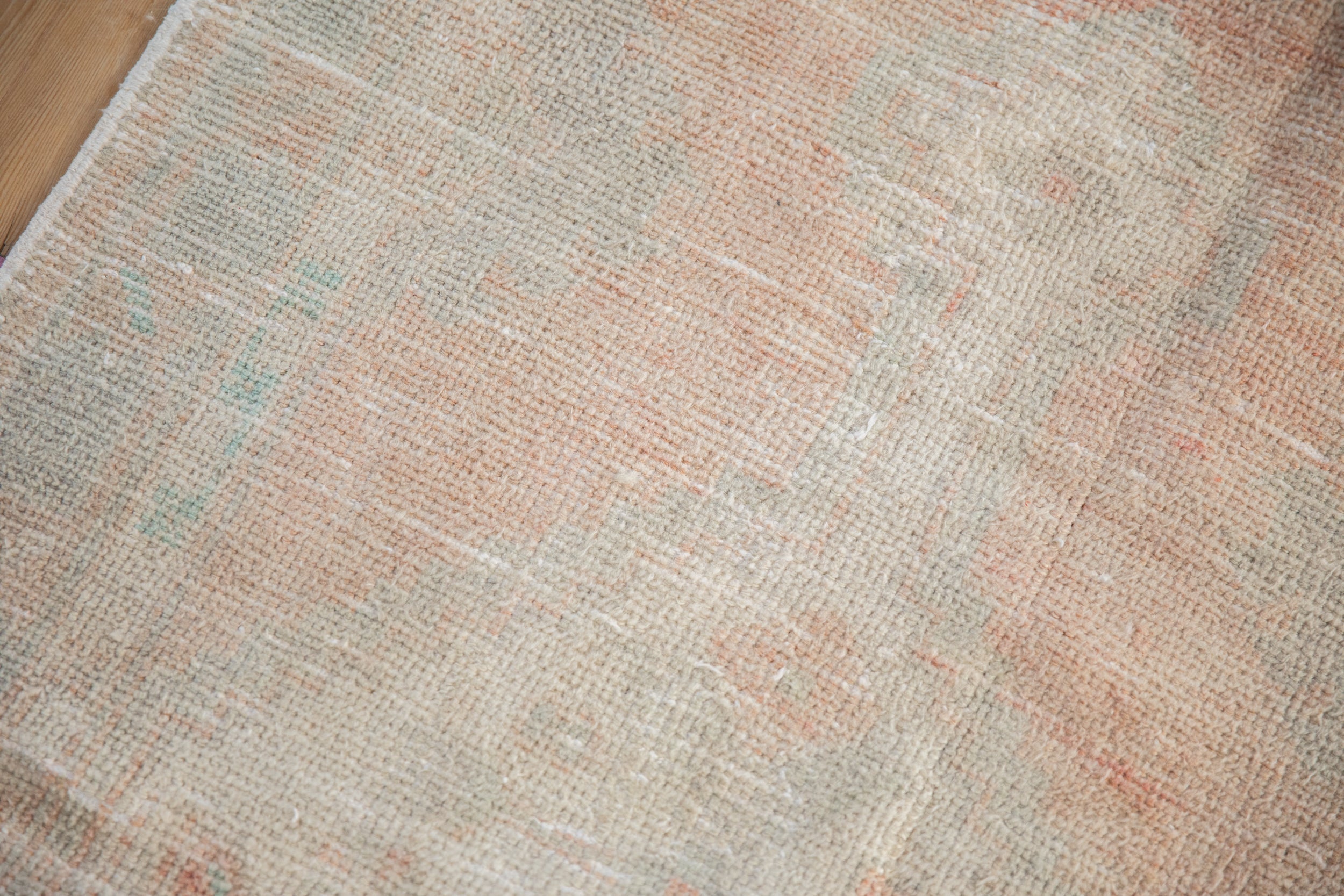 2.5x5.5 Vintage Distressed Oushak Rug Runner