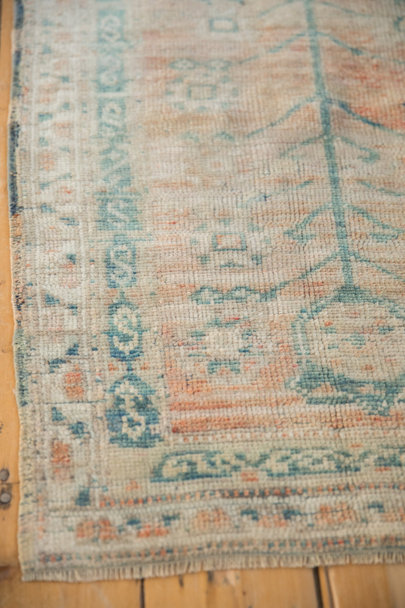 2.5x3.5 Vintage Distressed Oushak Rug