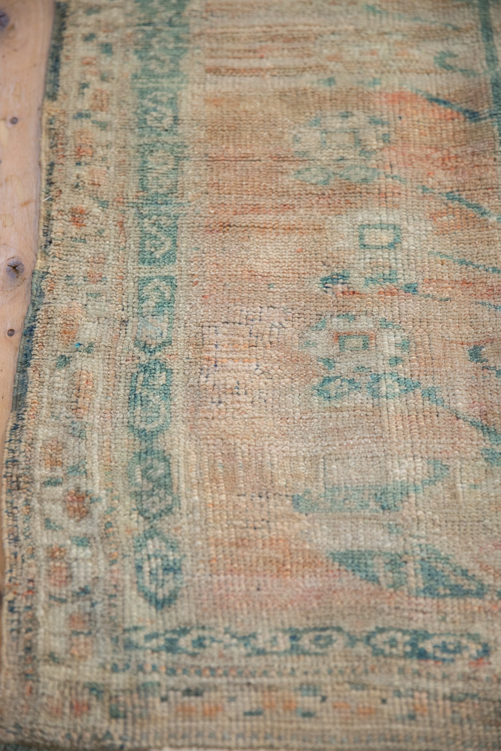 2.5x3.5 Vintage Distressed Oushak Rug