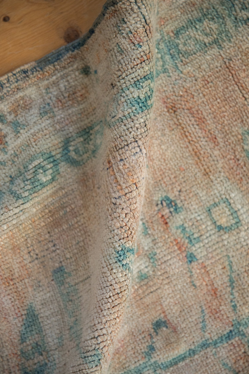 2.5x3.5 Vintage Distressed Oushak Rug
