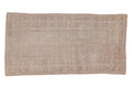 3x5.5 Vintage Distressed Oushak Rug