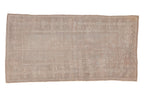 3x5.5 Vintage Distressed Oushak Rug