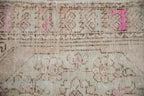 3x4.5 Vintage Distressed Oushak Rug