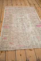3x4.5 Vintage Distressed Oushak Rug