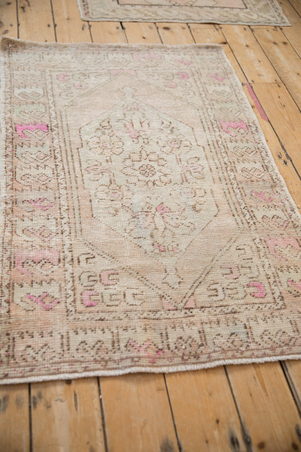 3x4.5 Vintage Distressed Oushak Rug