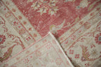 7x10.5 Vintage Distressed Oushak Carpet
