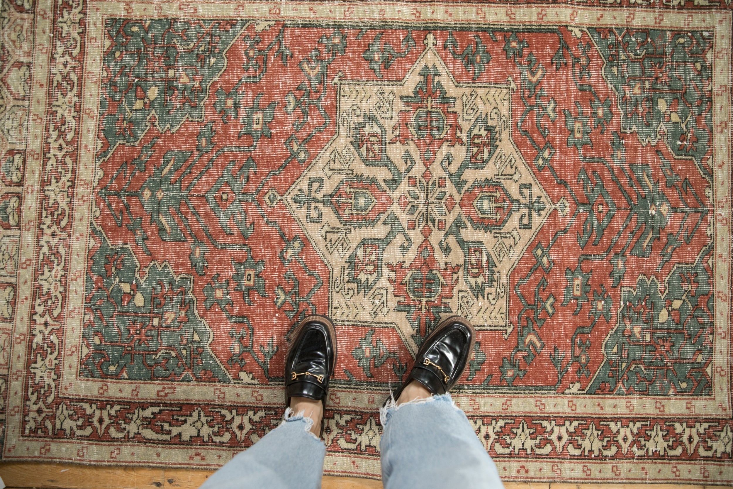 4x6 Vintage Distressed Sparta Rug