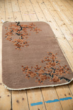 2.5x4.5 Antique Art Deco Rug