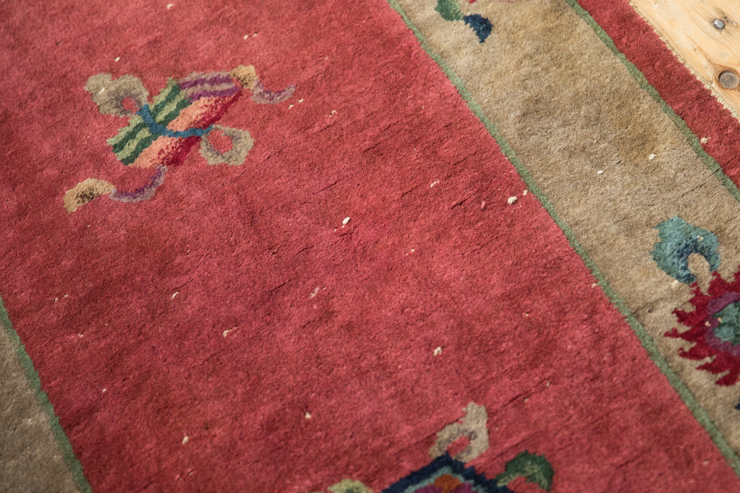 2x4.5 Antique Art Deco Rug Runner