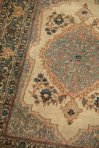 2x2.5 Vintage Tabriz Square Rug Mat