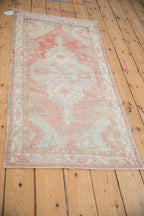 2.5x5 Vintage Distressed Oushak Rug Runner