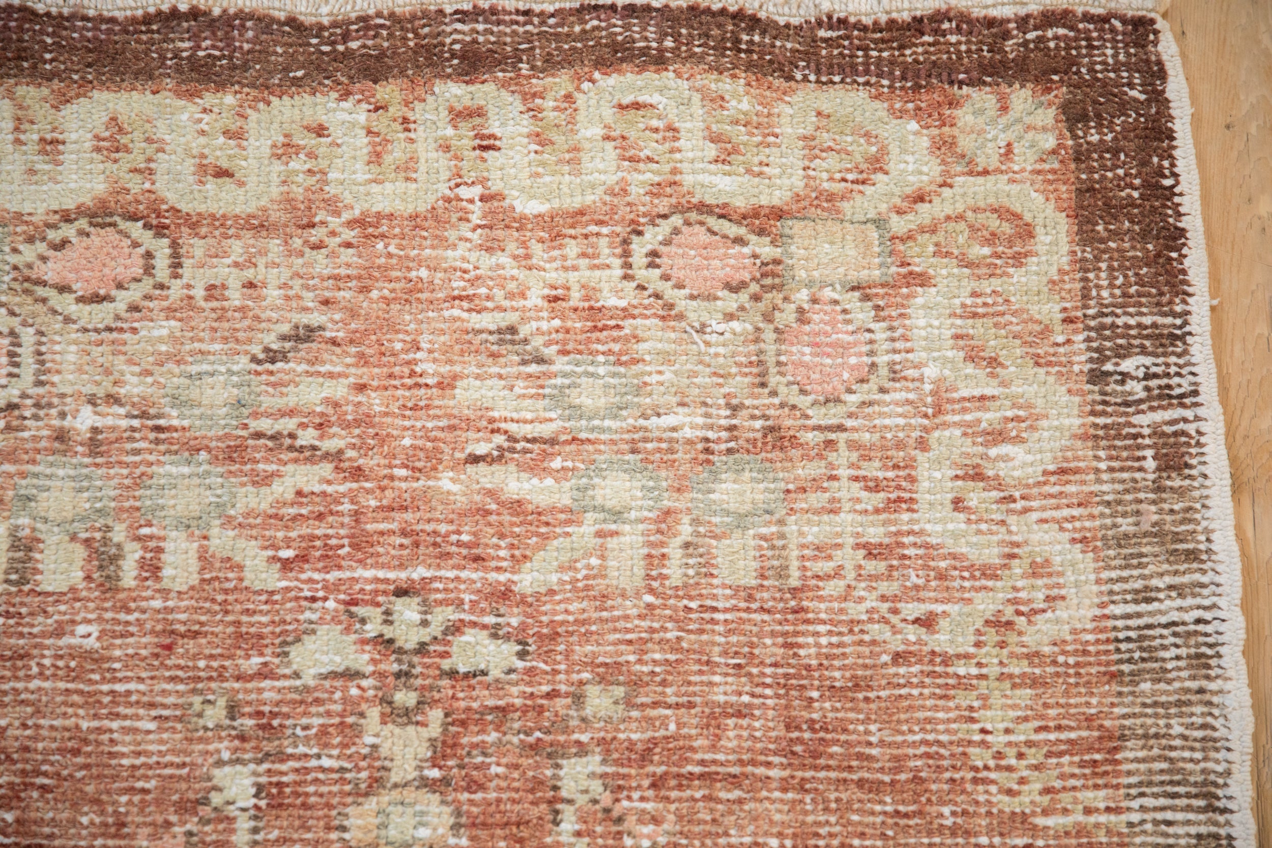 2.5x5 Vintage Distressed Oushak Rug Runner