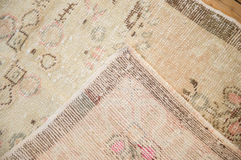 2.5x5 Vintage Distressed Oushak Rug Runner