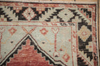 2.5x5 Vintage Distressed Oushak Rug Runner