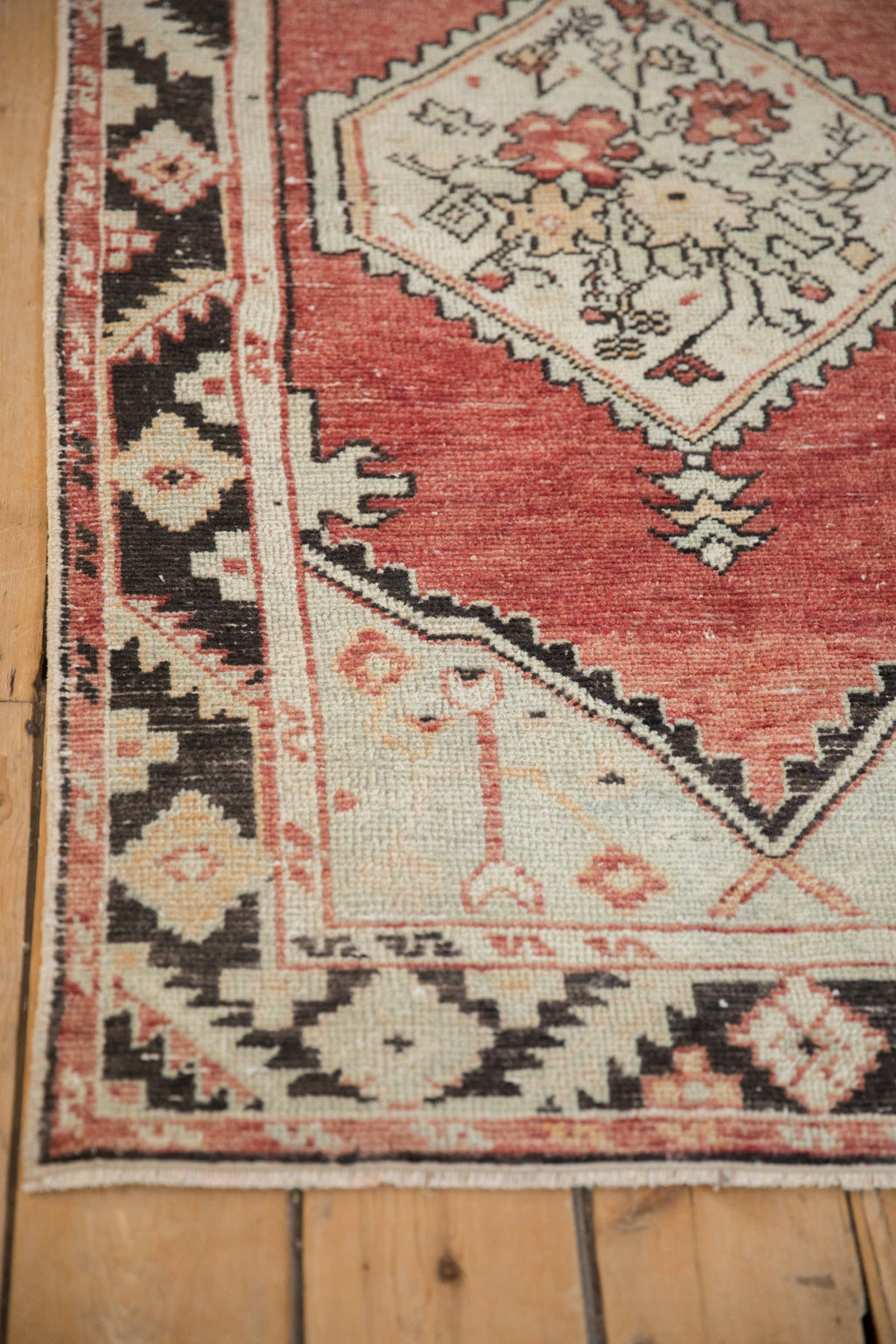 2.5x5 Vintage Distressed Oushak Rug Runner