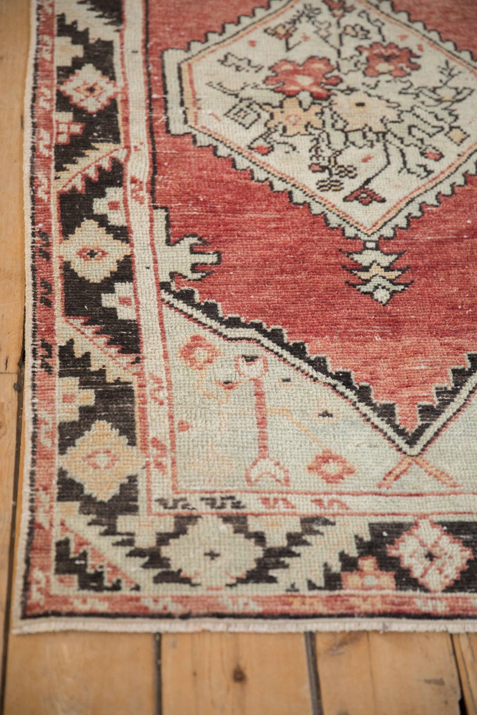 2.5x5 Vintage Distressed Oushak Rug Runner