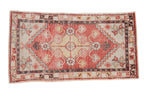 2.5x4.5 Vintage Distressed Oushak Rug