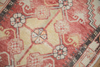 2.5x4.5 Vintage Distressed Oushak Rug