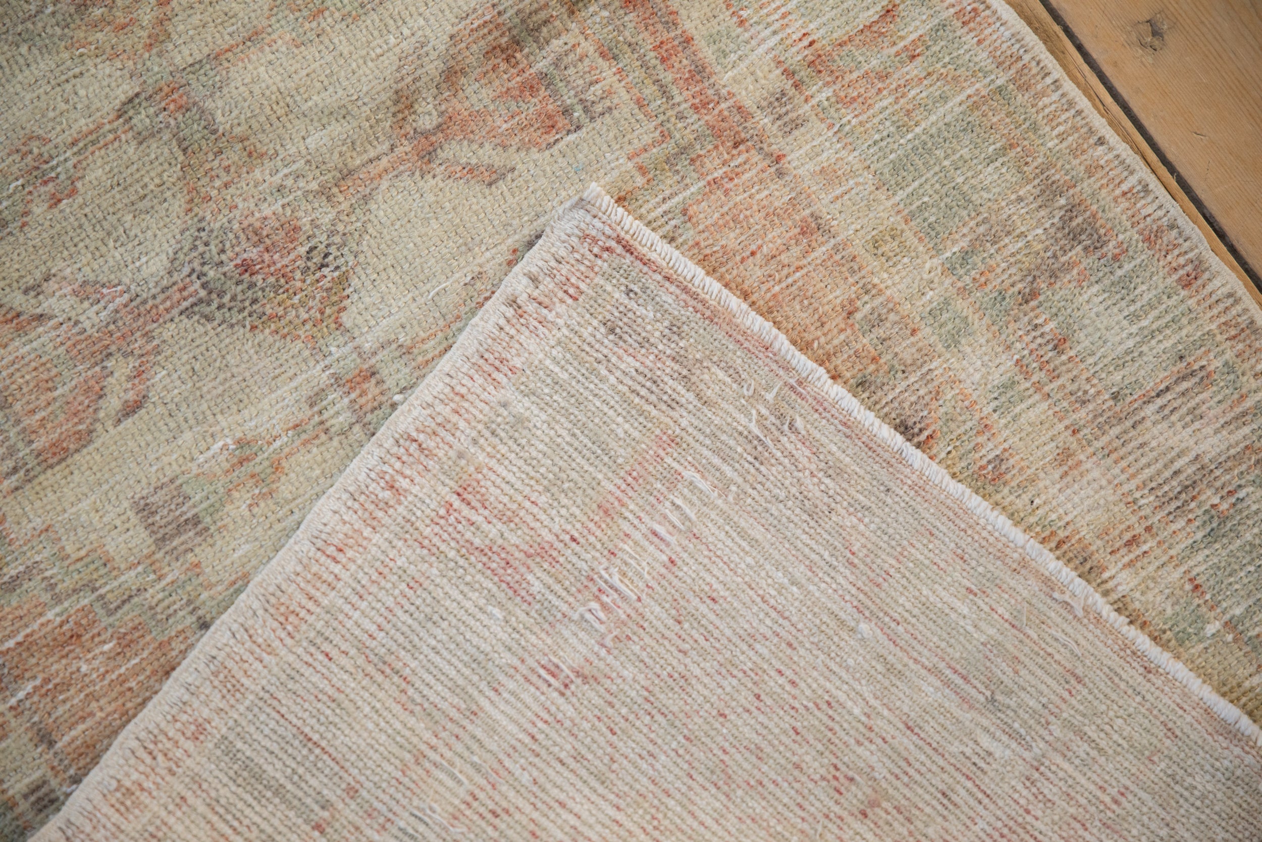 2.5x5 Vintage Distressed Oushak Rug Runner