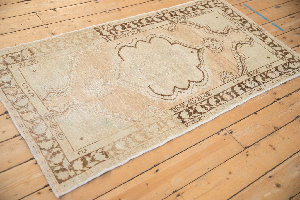 3x5.5 Vintage Distressed Oushak Rug