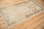 3x5.5 Vintage Distressed Oushak Rug