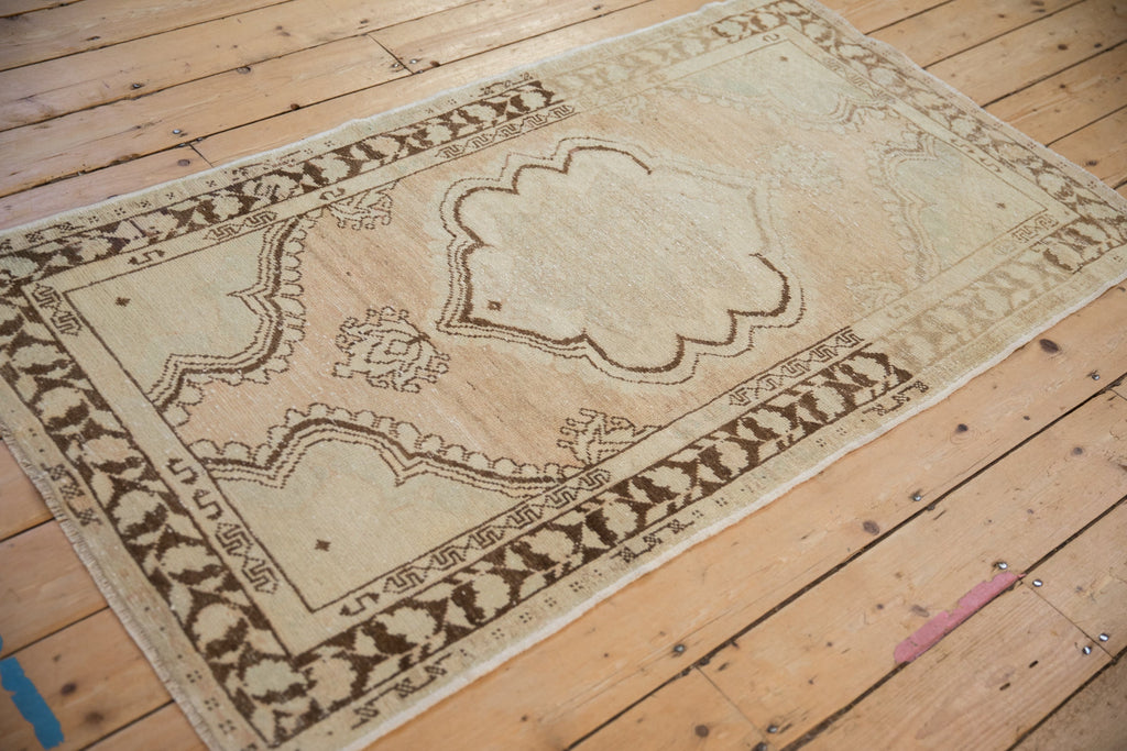3x5.5 Vintage Distressed Oushak Rug