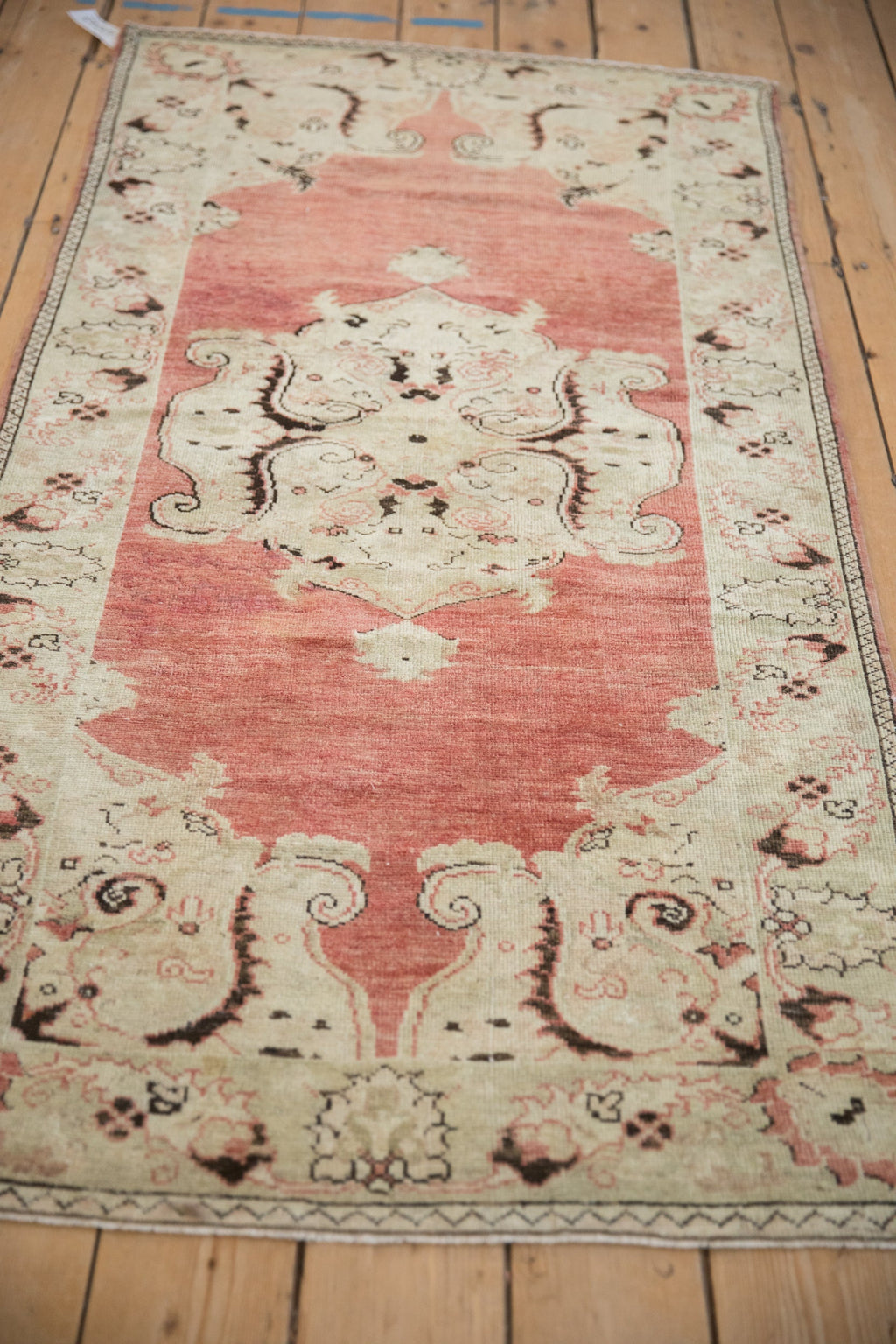 3x6 Vintage Distressed Oushak Rug Runner