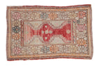 2.5x4 Vintage Distressed Oushak Rug