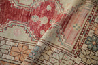 2.5x4 Vintage Distressed Oushak Rug