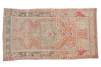 3x5 Vintage Distressed Oushak Rug