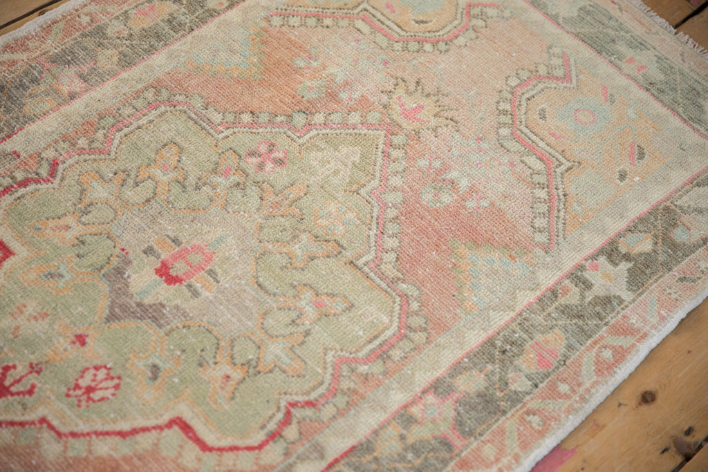 3x5 Vintage Distressed Oushak Rug