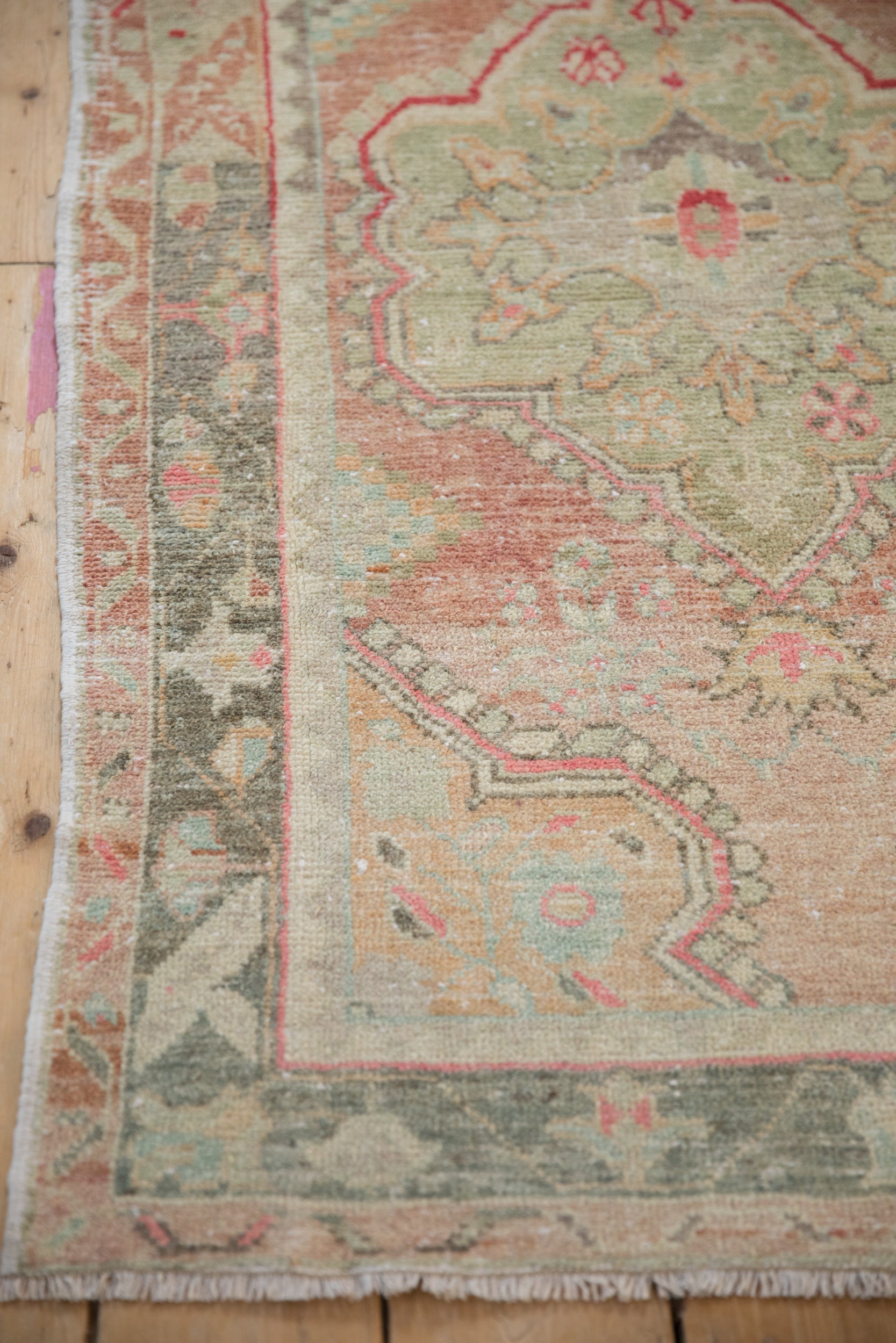 3x5 Vintage Distressed Oushak Rug