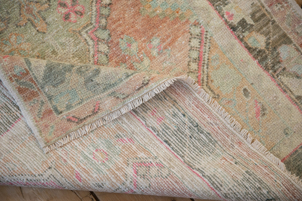3x5 Vintage Distressed Oushak Rug