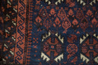 2x3 Antique Belouch Rug Mat