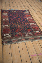 3x4.5 Antique Belouch Rug
