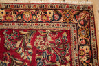 4x6.5 Vintage German Sarouk Rug