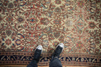 4x7 Antique Fine Malayer Rug