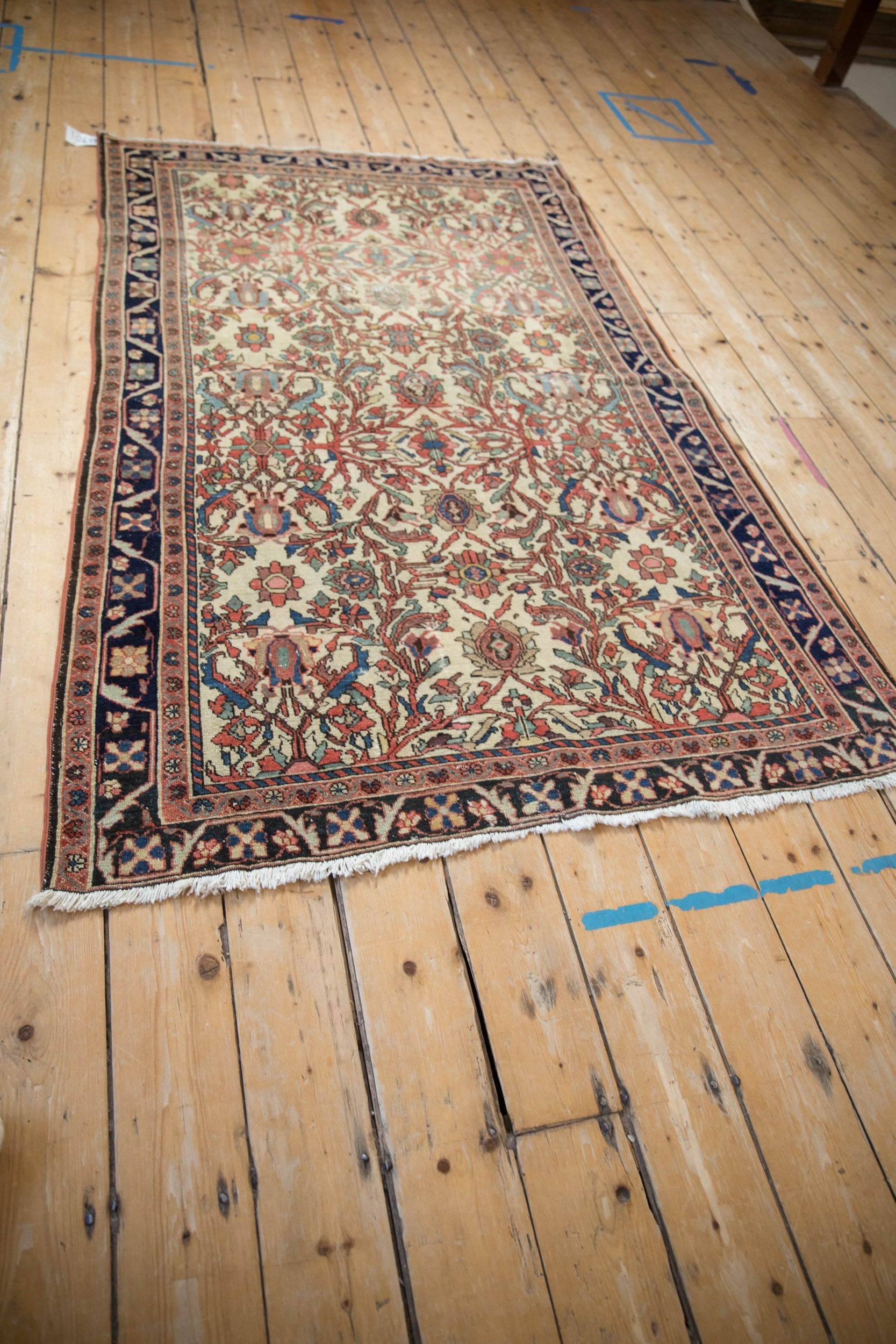 4x7 Antique Fine Malayer Rug