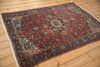 4.5x6 Antique Fine Malayer Rug