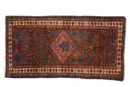 3.5x6.5 Vintage Kurdish Hamadan Rug