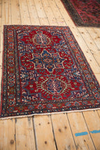 3x4.5 Vintage Fine Karaja Rug