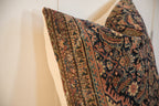 XL Vintage Rug Fragment Pillow 24x24